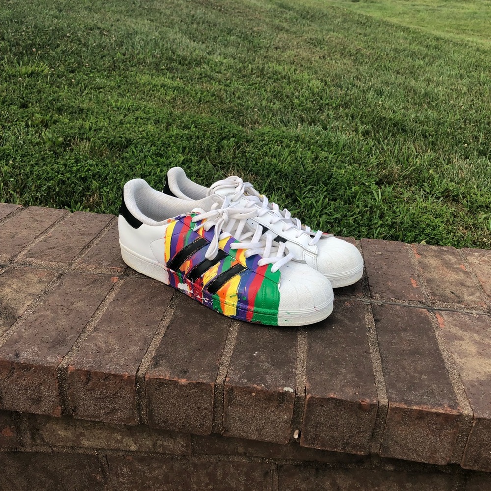 Custom adidas shell toes
